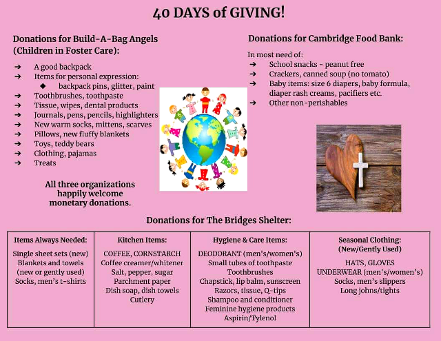 40days of giving