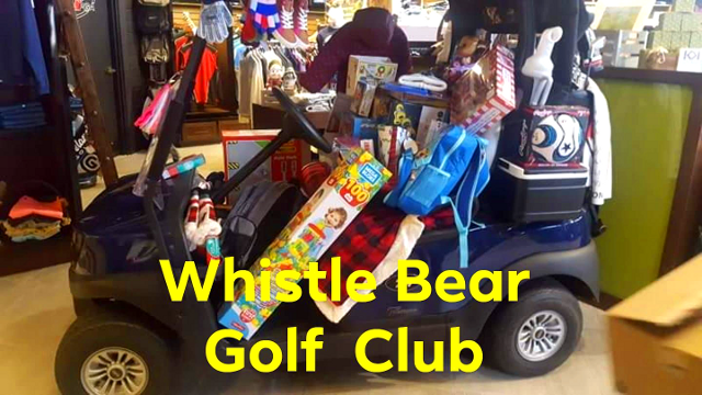 Whistle Bear Golf Cart